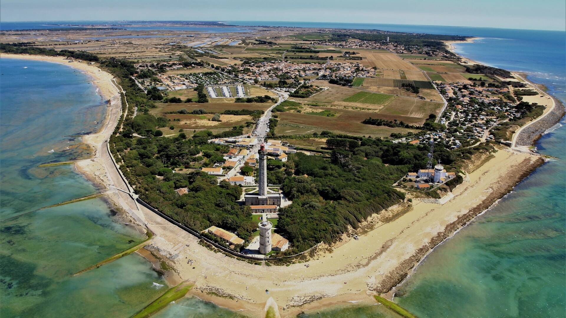 Vue aérienne de l'île de Ré - ©Philippe Laplace